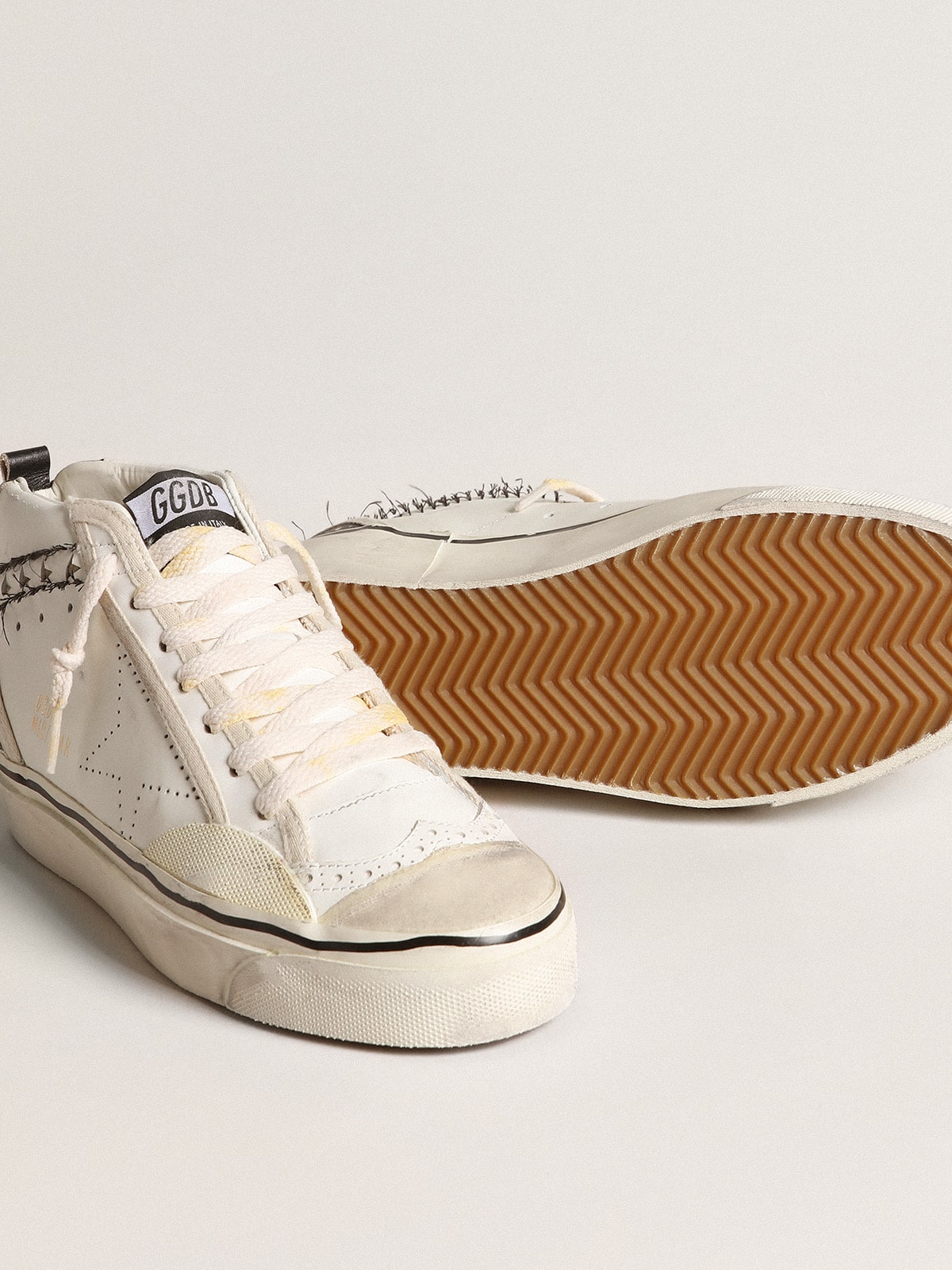 Mid Star LAB with perforated star and flash with cut-out stars